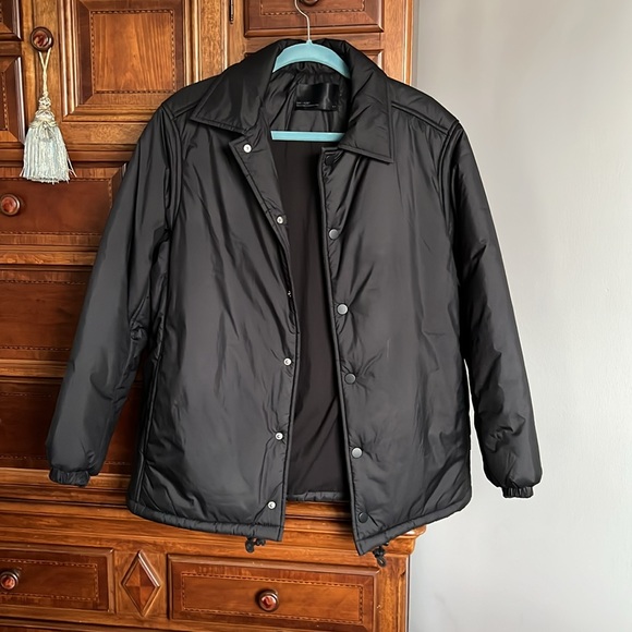 Oak + Fort Padded Coach Jacket - Picture 4 of 7